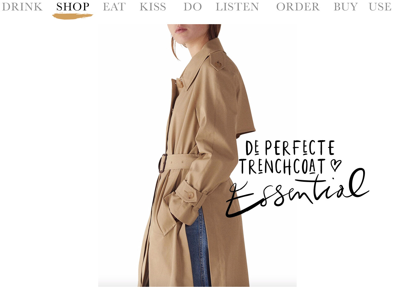 Today we shop - de perfecte trenchcoat 